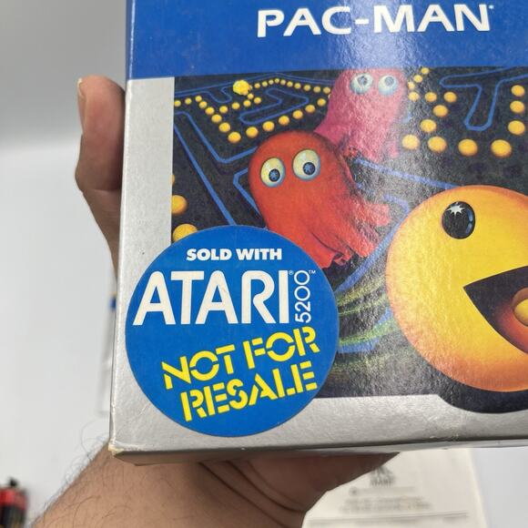 1982 Pac-Man Atari 5200 Vintage Game w/Box, Owners Manual. Tested - Picture 11 of 14